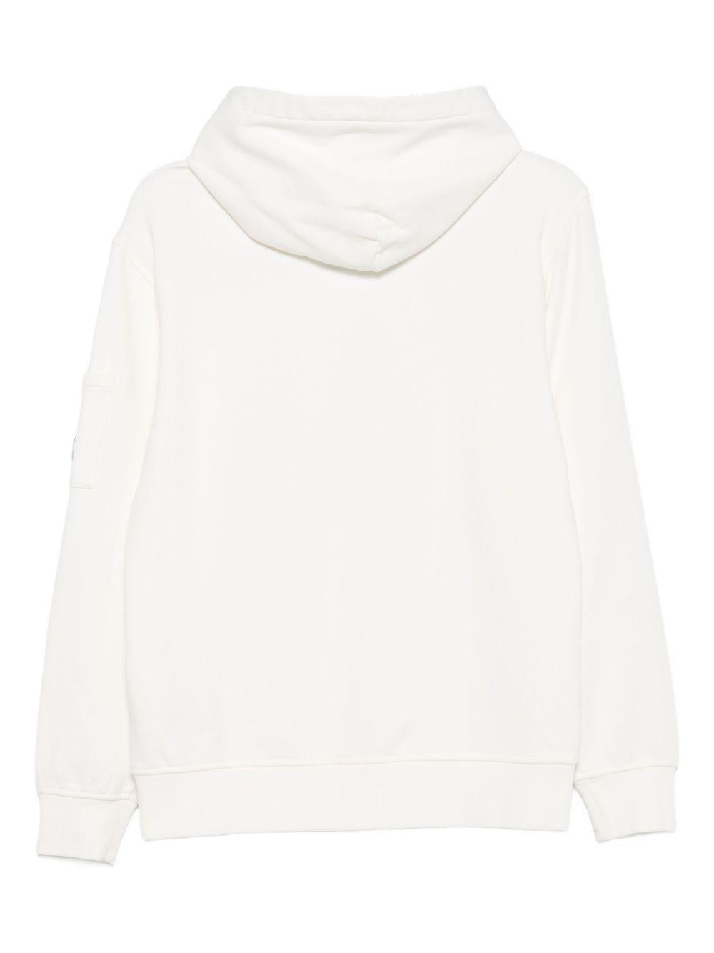 Felpa bianca per bambino CMF00YLCA76 10135 C.P Company Kids 