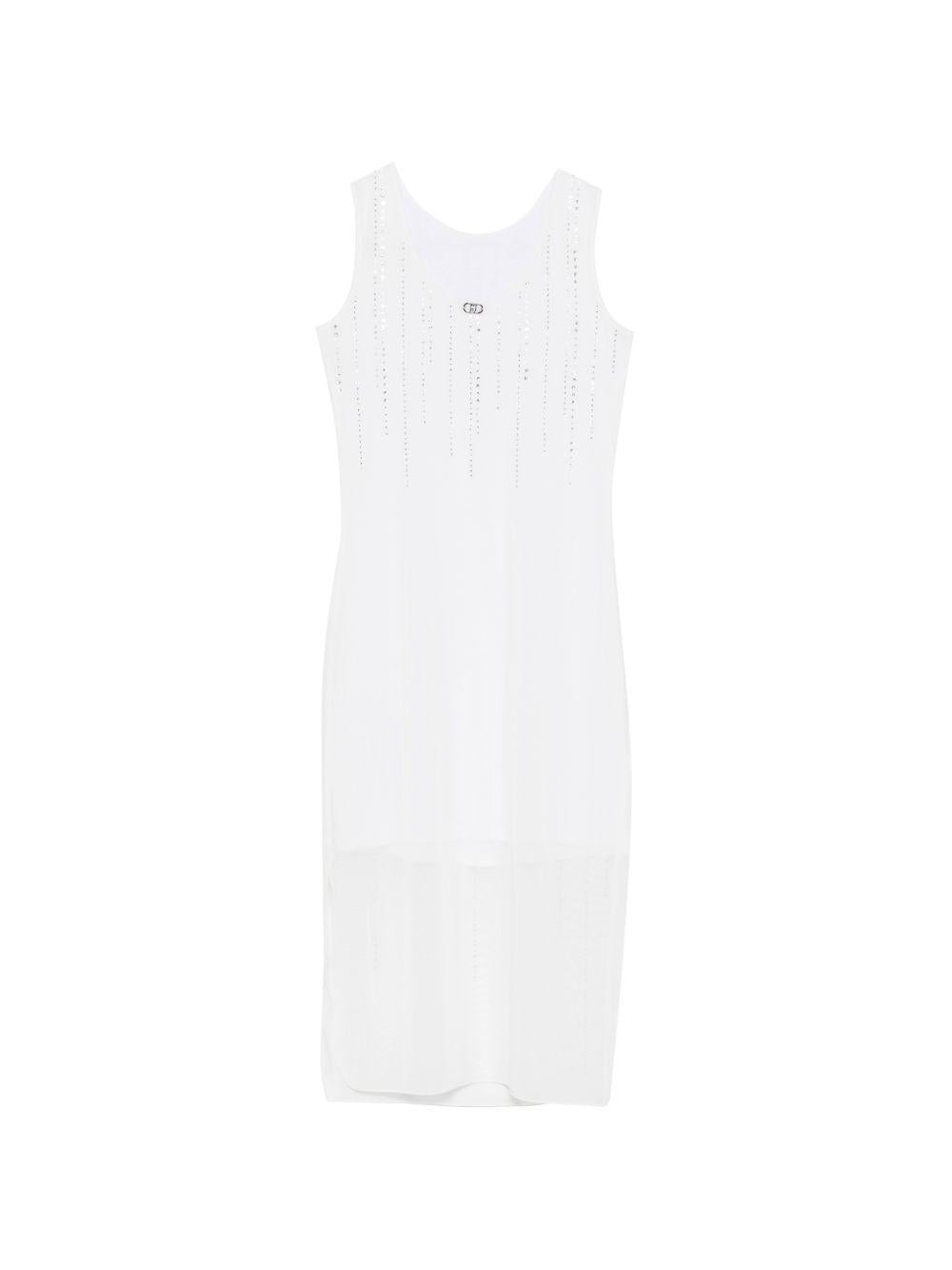 Abito bianco per bambina GA6088J4966 P9455 Liu Jo 