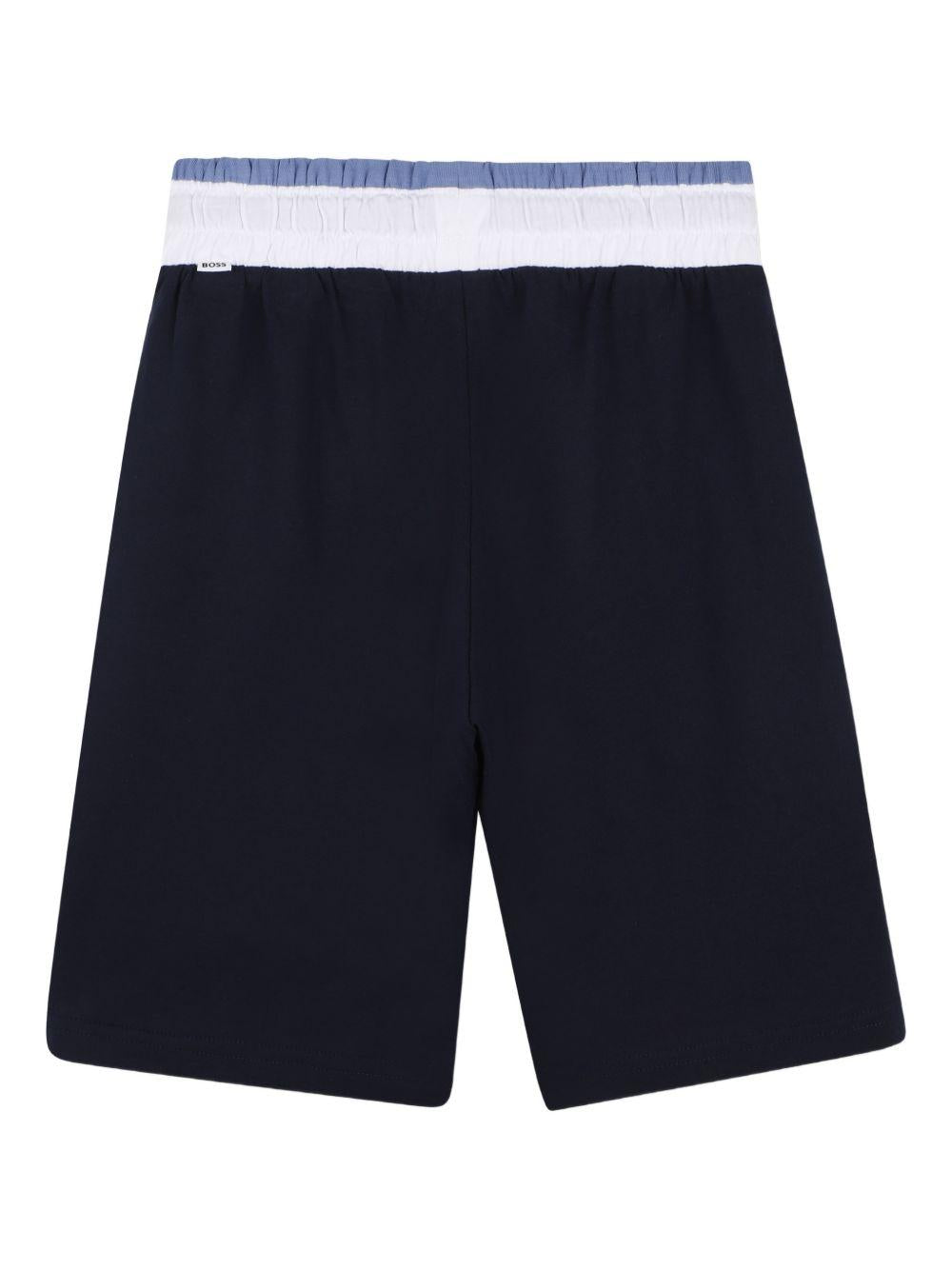 Completo bianco/azzurro per bambino J53006 849 Boss Kids 