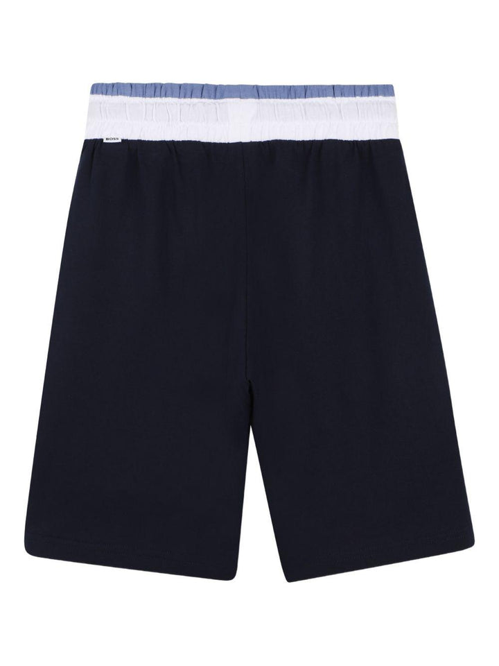 Completo bianco/azzurro per bambino J53006 849 Boss Kids 