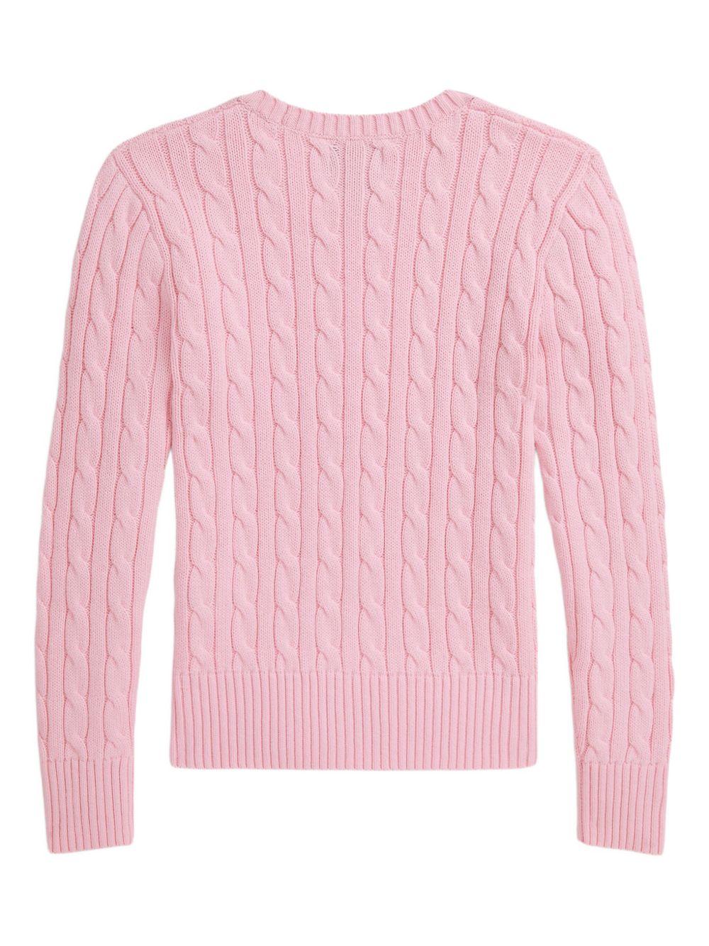 Maglione rosa per bambina 313901316 010 Ralph Lauren Kids 
