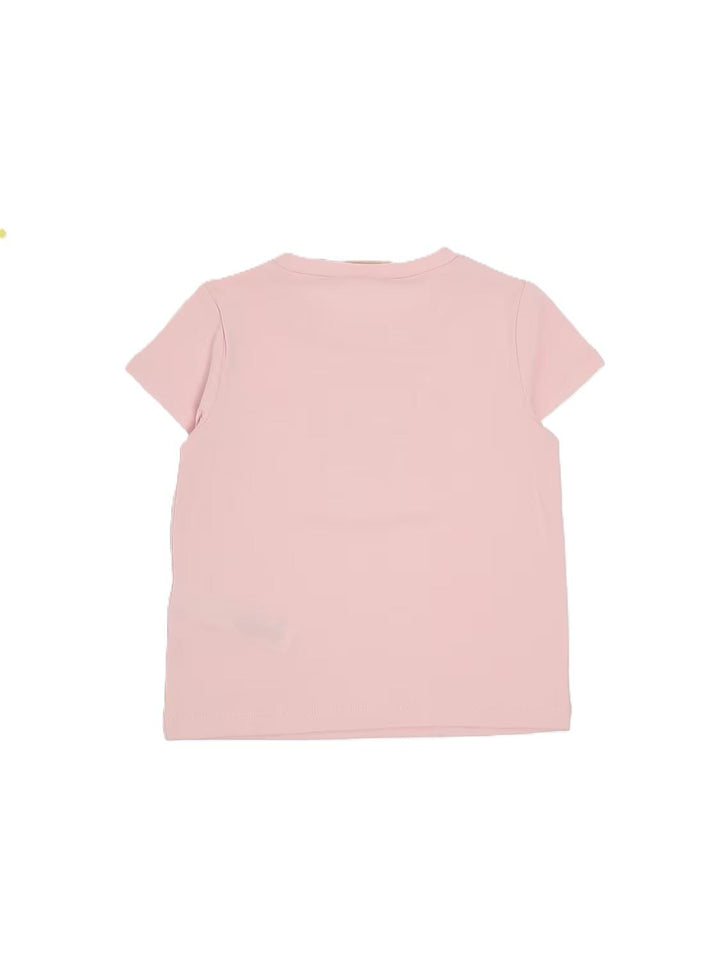 T-shirt rosa per bambina KA6084JS003 X0672 Liu Jo 
