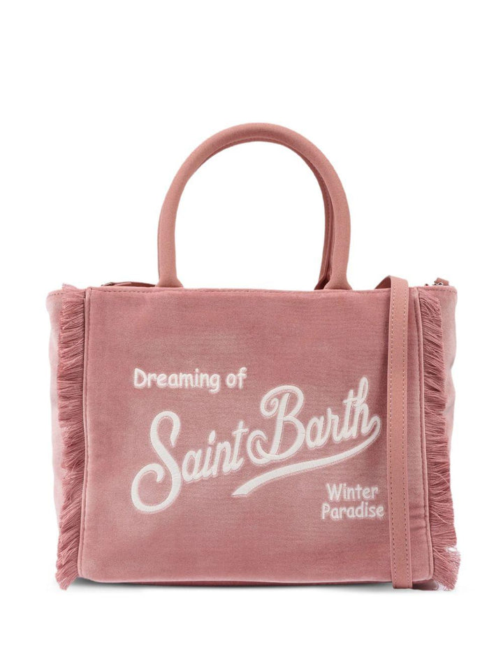 Borsa rossa scuro per bambina COL0038 00242I MC2 Saint Barth Kids 