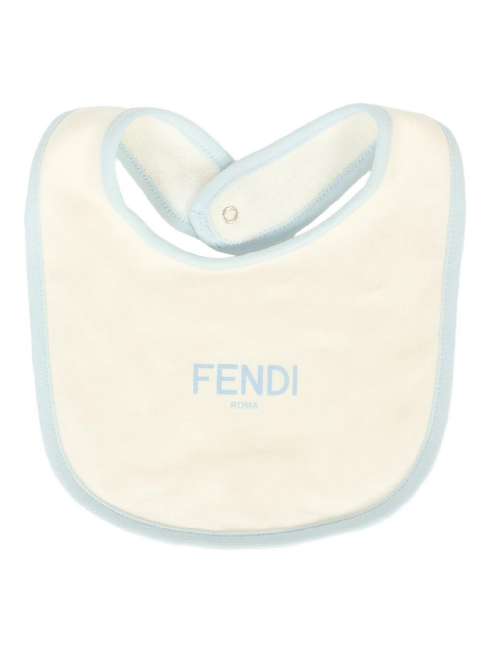 Tutina azzurra per neonato BUK141ST8 F19J4 Fendi Kids 