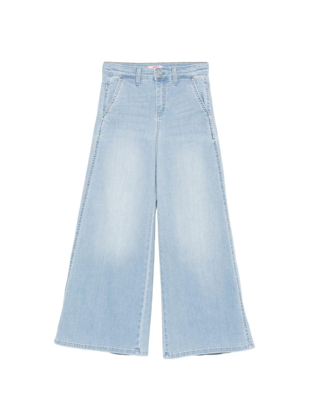 Jeans azzurri chiari per bambina GA6070D4800 78455 Liu Jo 