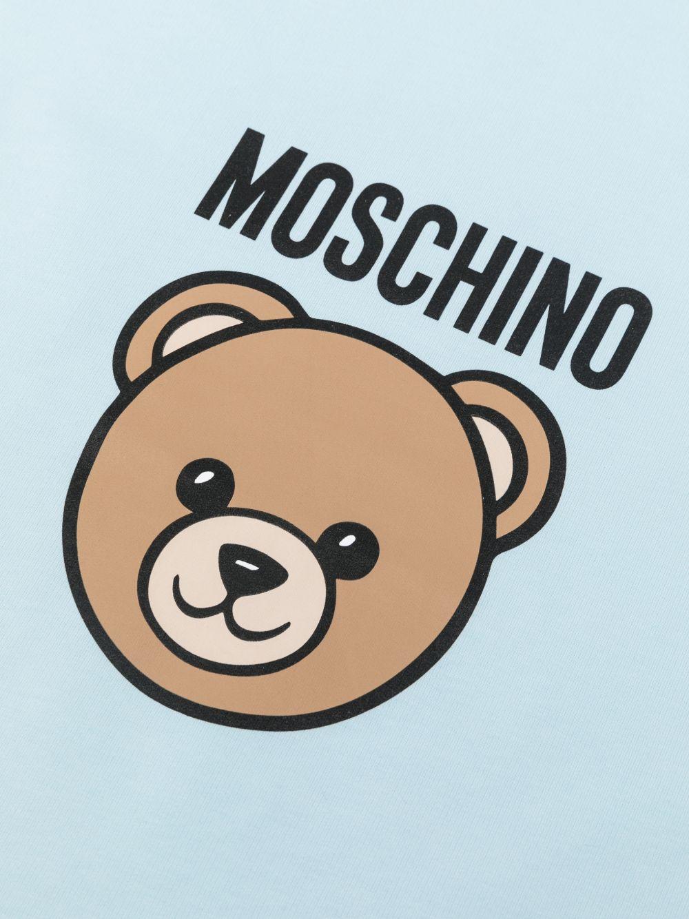 Coperta blu per neonato MUB00MLCA19 40304 Moschino Kids 