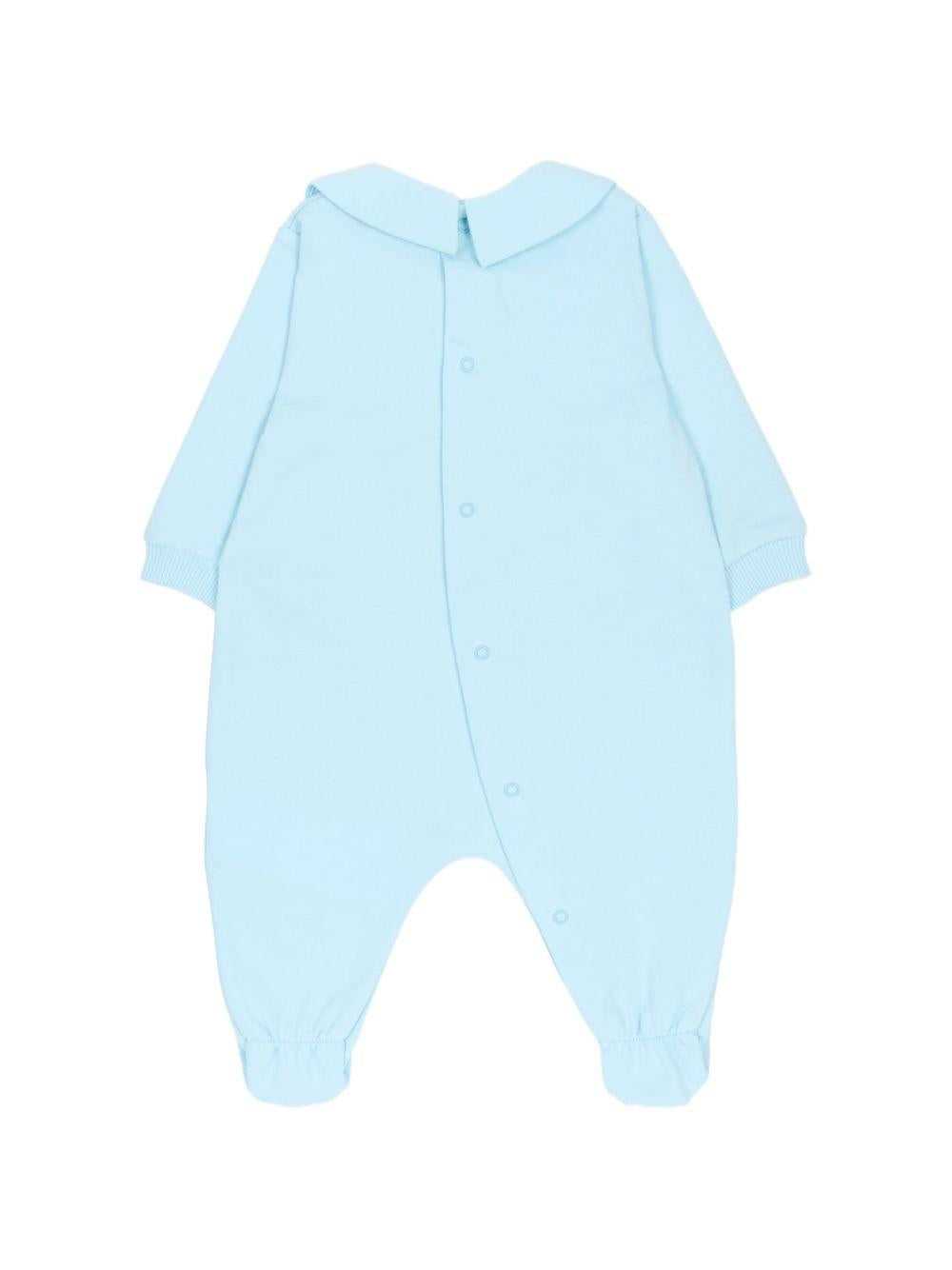 Tutina azzurra per neonato MUY098LCA19 40304 Moschino Kids 
