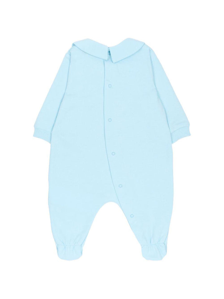 Tutina azzurra per neonato MUY098LCA19 40304 Moschino Kids 
