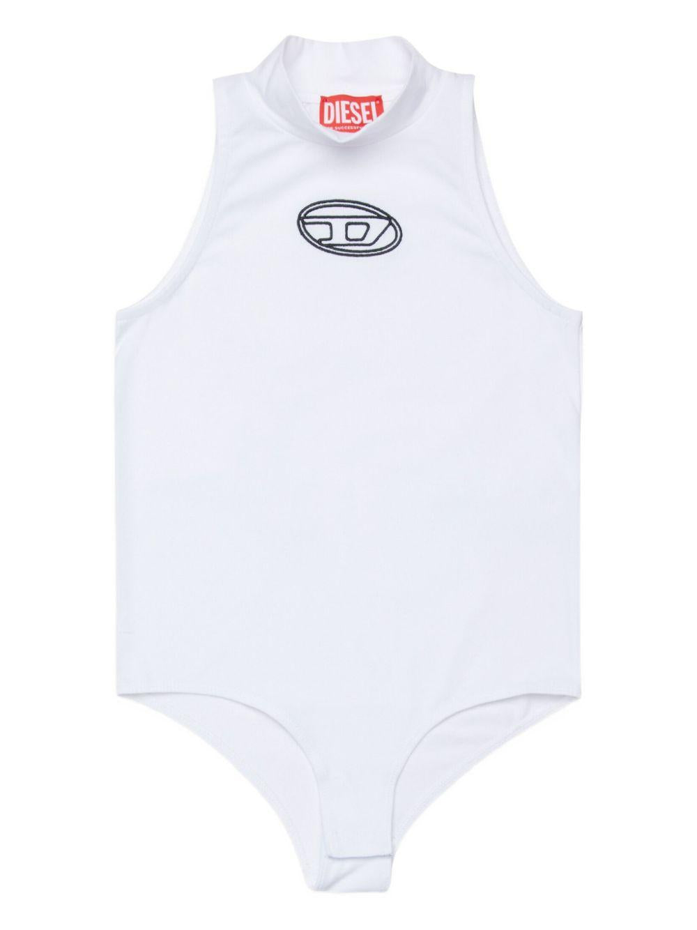 Body bianco per bambina J02577KYA0L K100 Diesel Kids 