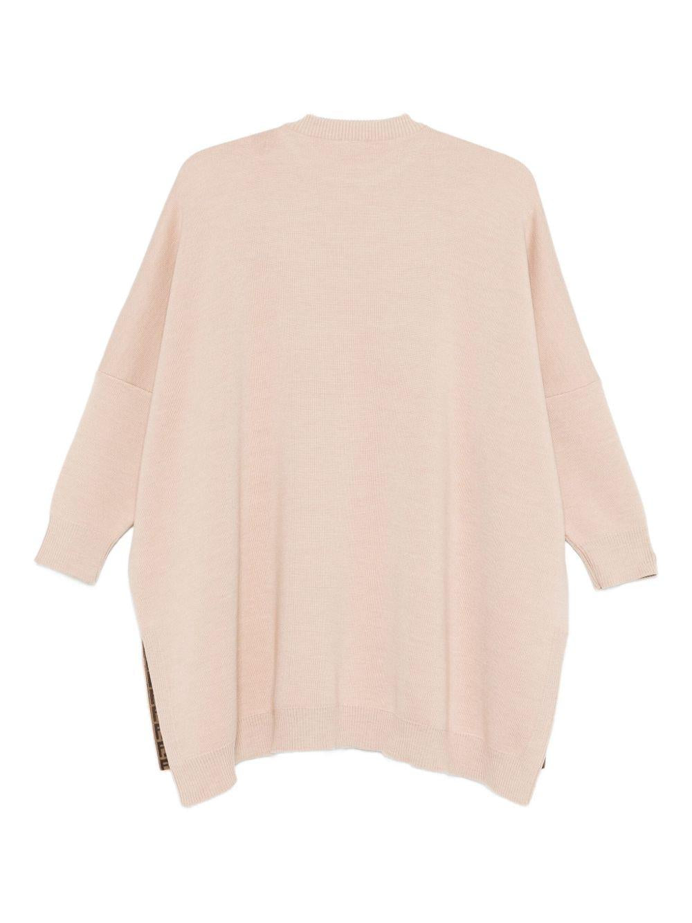 Maglione beige per bambina JFG229AUKU F1P2N Fendi Kids 