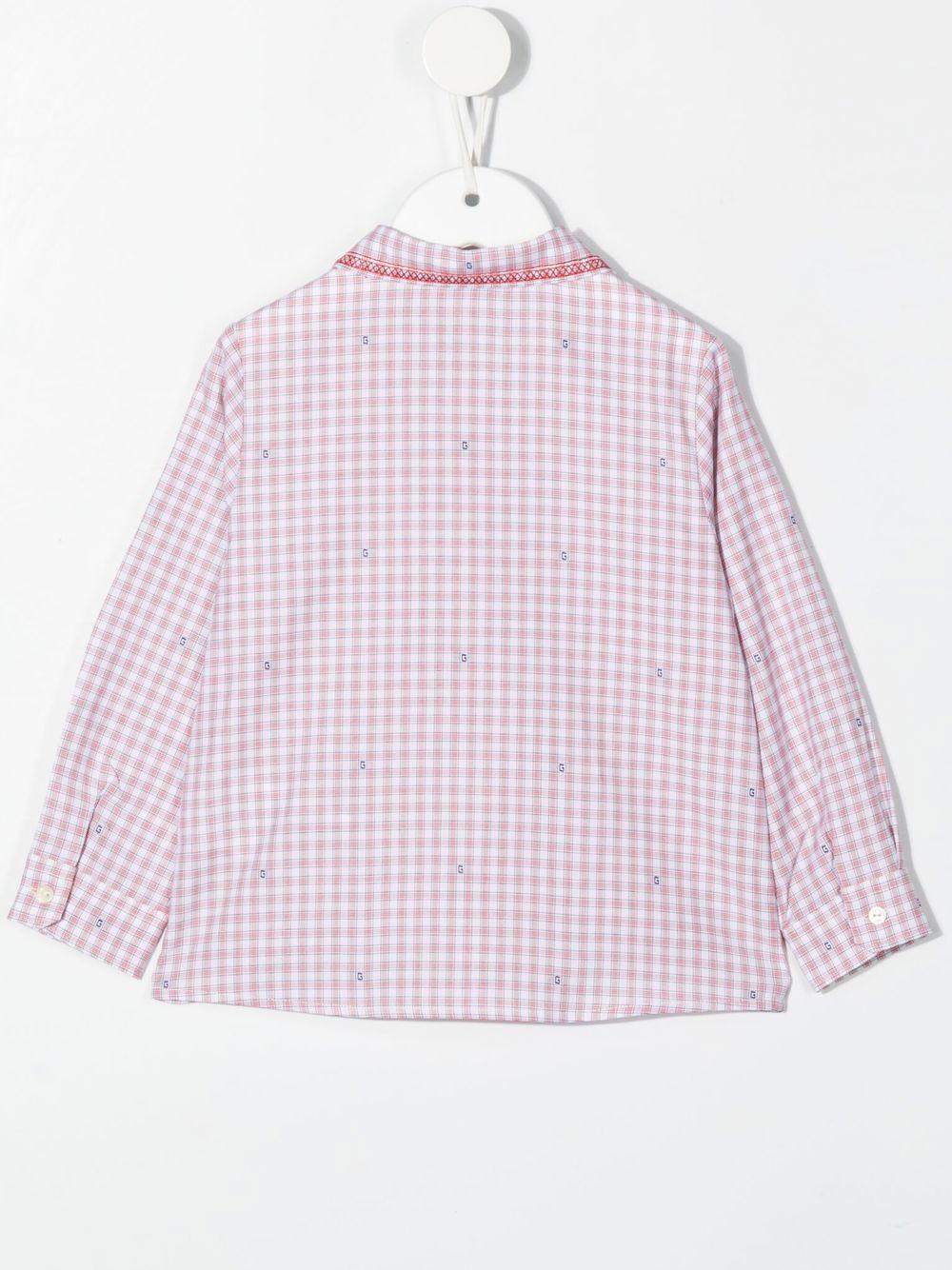 Camicia beige per neonata