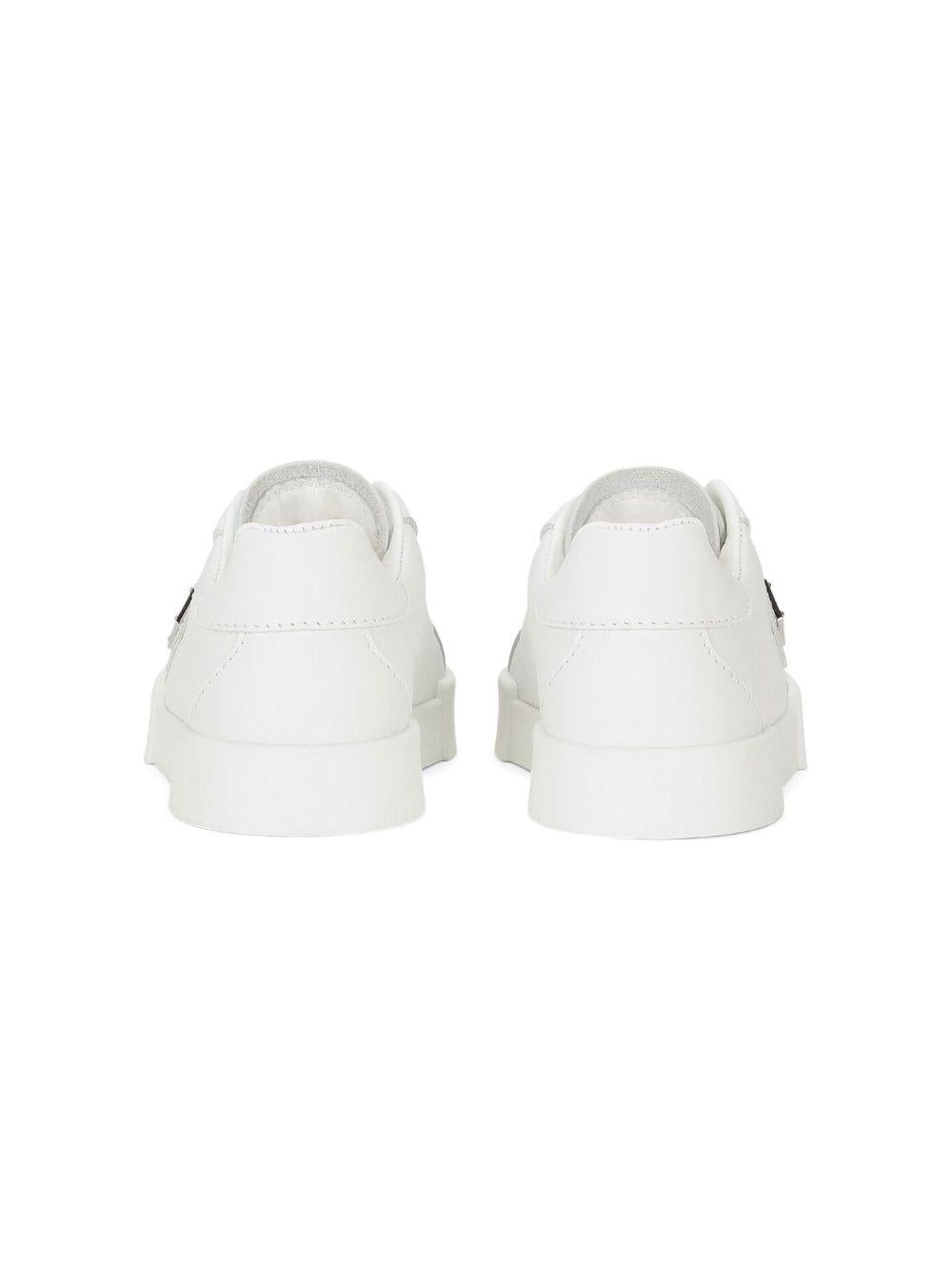 Sneakers bianche per neonato DN0198A3444 80001 Dolce & Gabbana Kids 