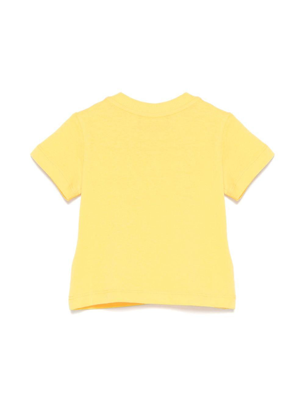 T-shirt gialla per neonato