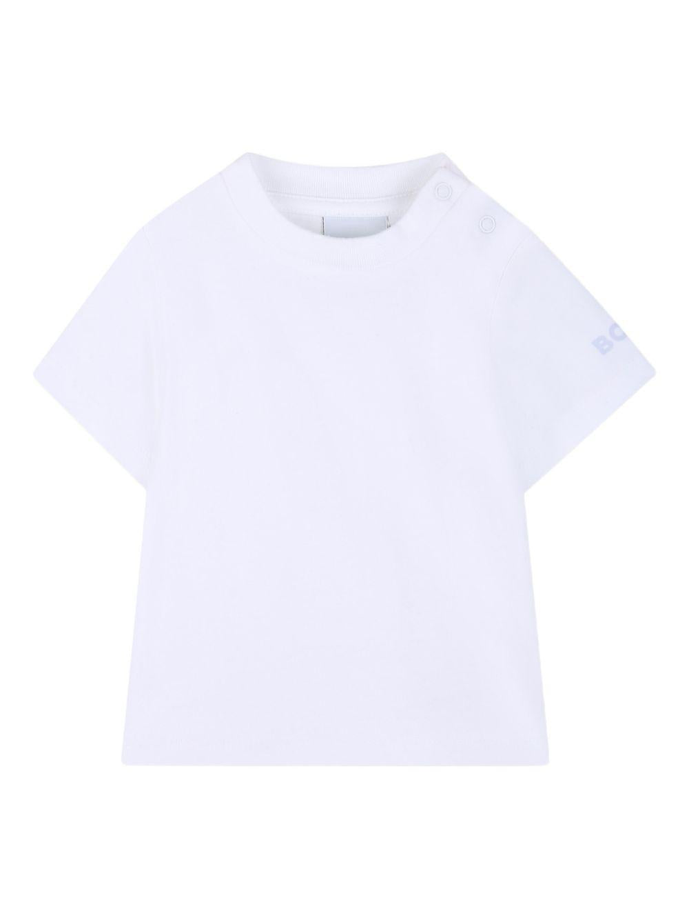 Completo bianco/azzurro per neonato J53038 771 Boss Kids 