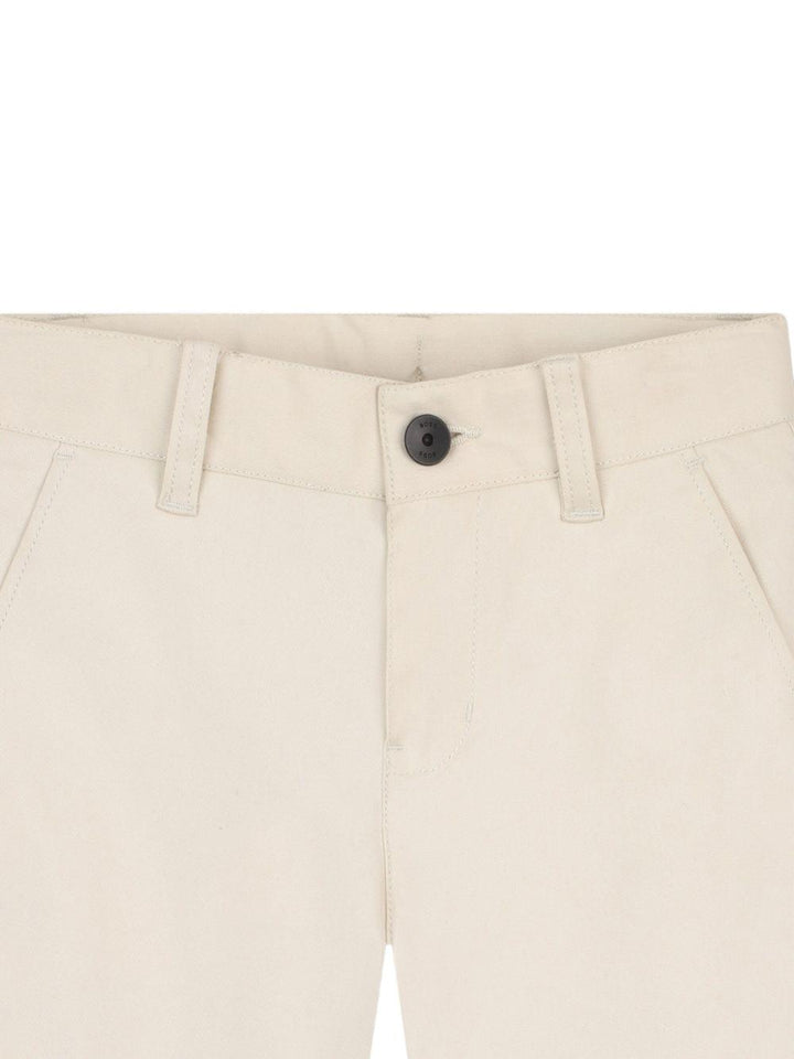 Bermuda bianco sporco per bambino J52921 21C Boss Kids 