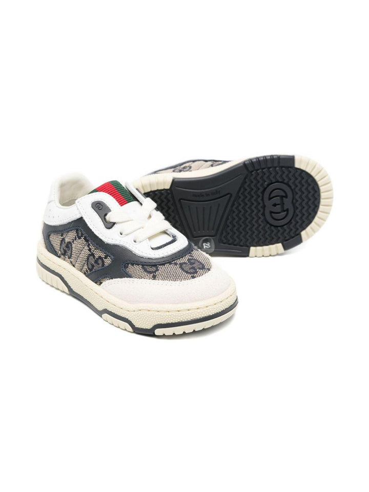 Sneakers bianca/blu per bambino 795814AAE2S 9554 Gucci Kids 