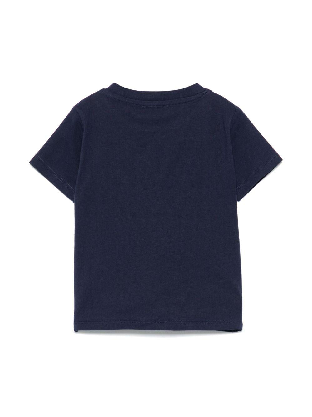 T-shirt blu navy per neonato