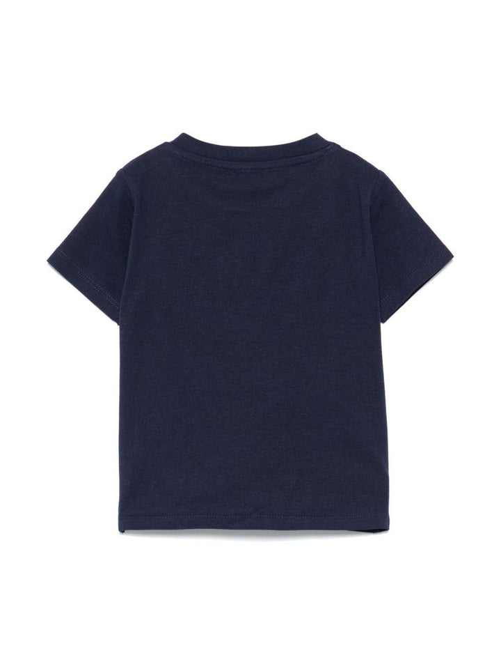 T-shirt blu navy per neonato