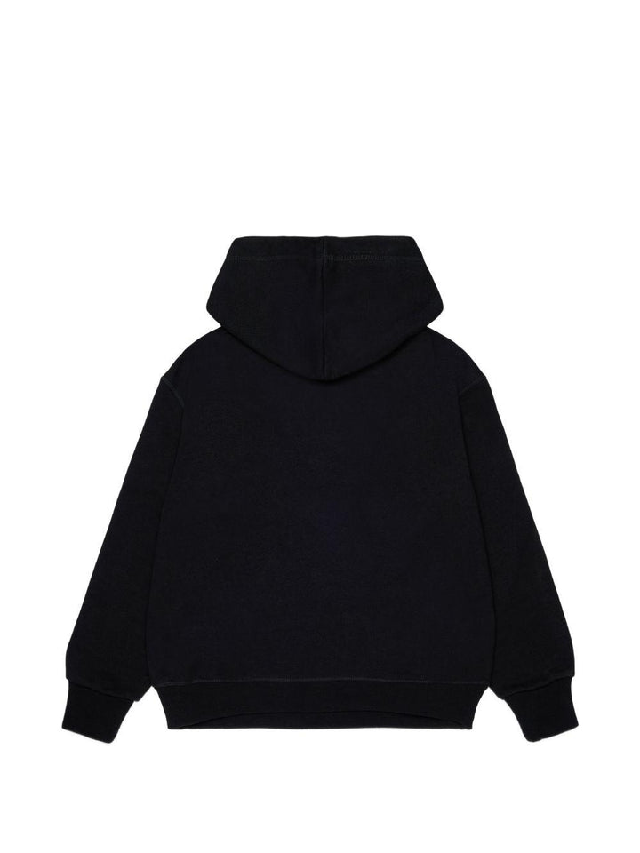Felpa nera per bambino DQ3557D0AIZ DQ900 Dsquared2 Kids 