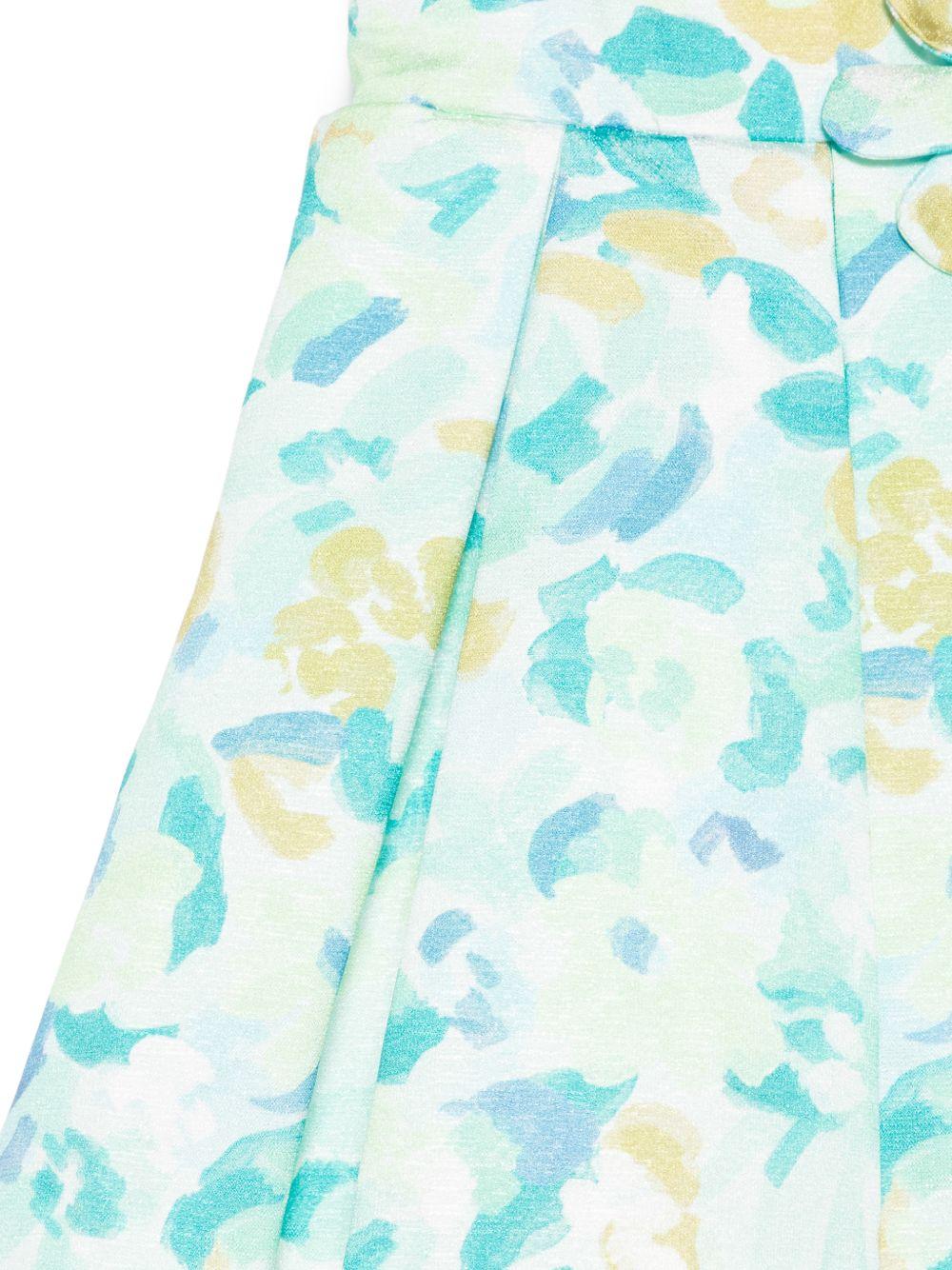 Abito bianco per bambina 5037 009 Abel & Lula 