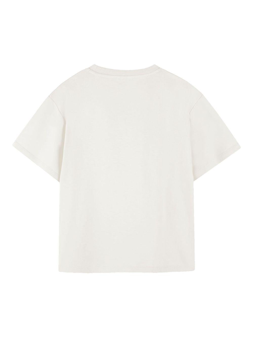 T-shirt bianco per bambino K61494 117 Kenzo Kids 