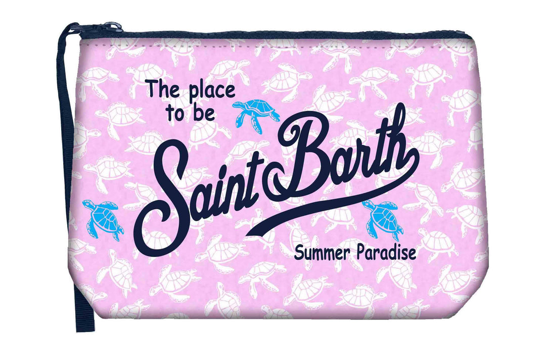 Pochette rosa/bianca per bambina ALIN001 03294L MC2 Saint Barth Kids 
