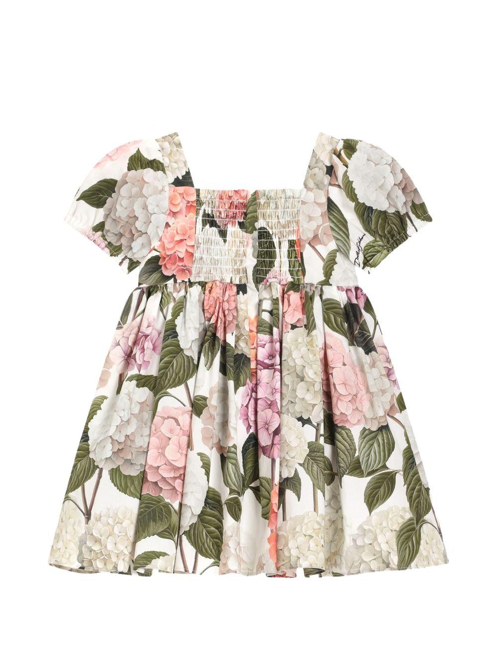 Abito floreale per neonata L24DF4HS5UG HA5XG Dolce & Gabbana Kids 