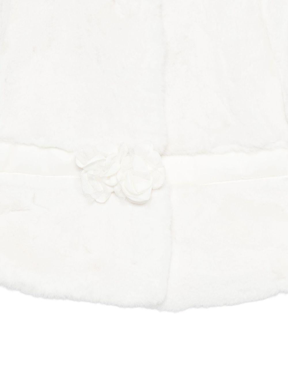 Cappotto bianco sporco per bambina 5818 015 Abel & Lula 
