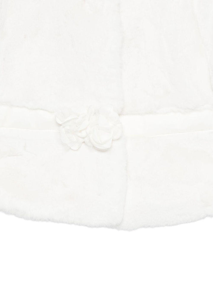 Cappotto bianco sporco per bambina 5818 015 Abel & Lula 