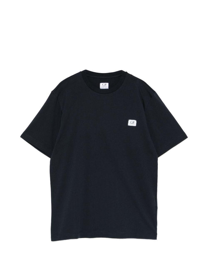 T-shirt blu eclissi per bambino CMM00SLAA17 41150 C.P Company Kids 