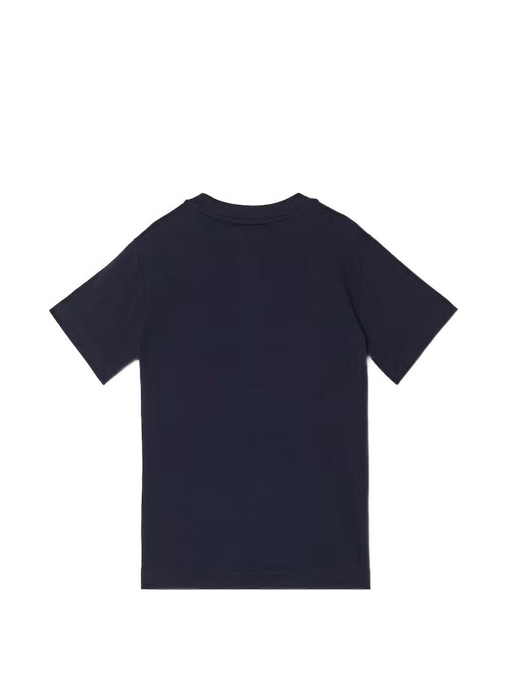 T-shirt blu per bambino JMI5197AJ F1I11 Fendi Kids 
