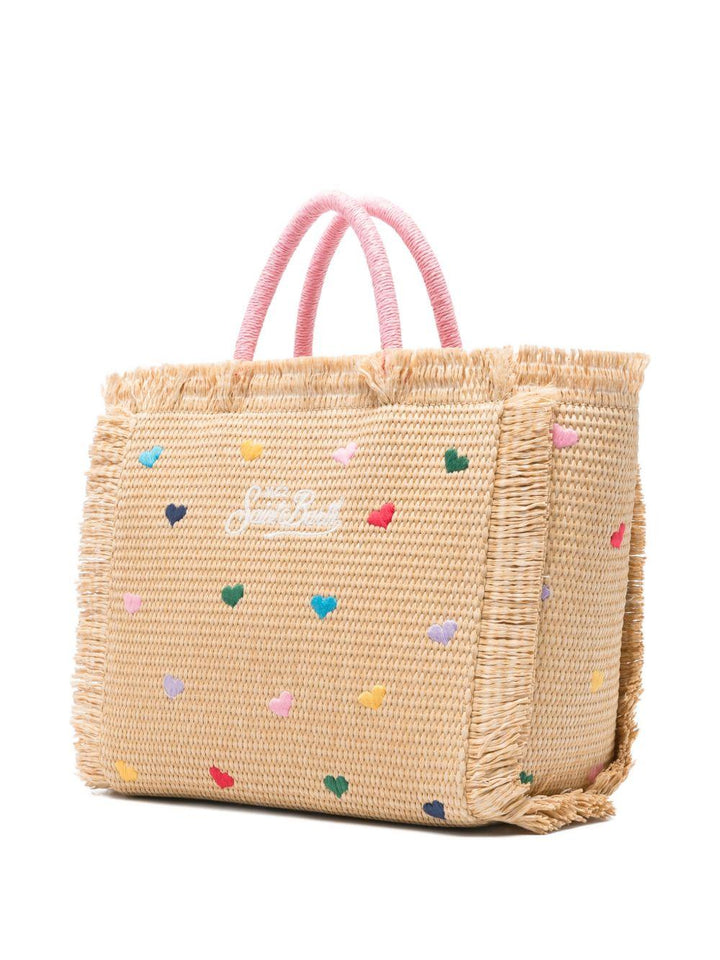 Borsa beige per bambina COL0017 00344L MC2 Saint Barth Kids 