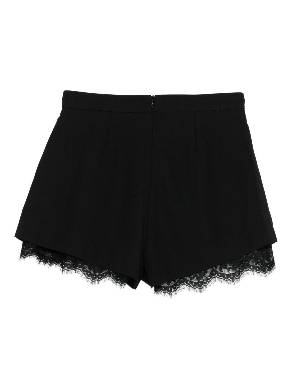 Bermuda nera per bambina KFBE007CGA021 N000 Pinko Kids 