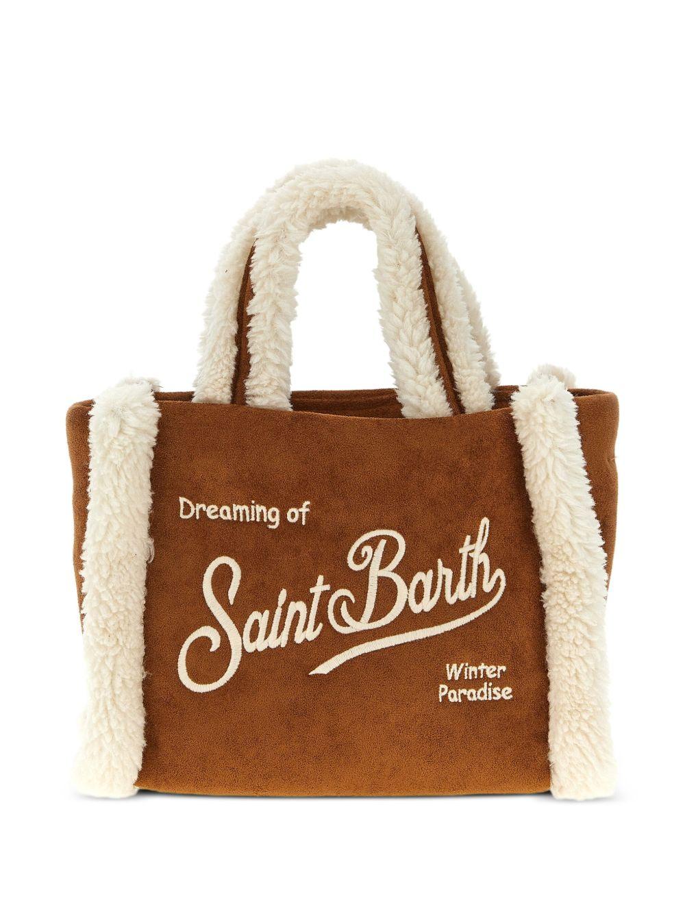 Borsa marrone per bambina VAMI020 00486I MC2 Saint Barth Kids 