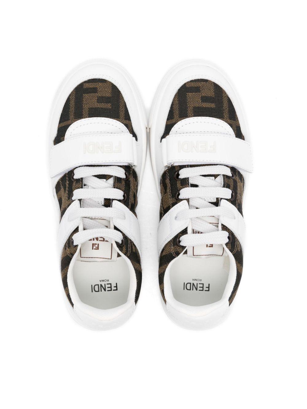 Sneakers bianca per bambino JMR476AHGY F0C1A Fendi Kids 