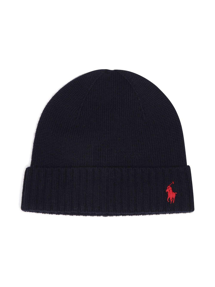 Cappello blu navy/rosso per bambino 323953204 001 Ralph Lauren Kids 
