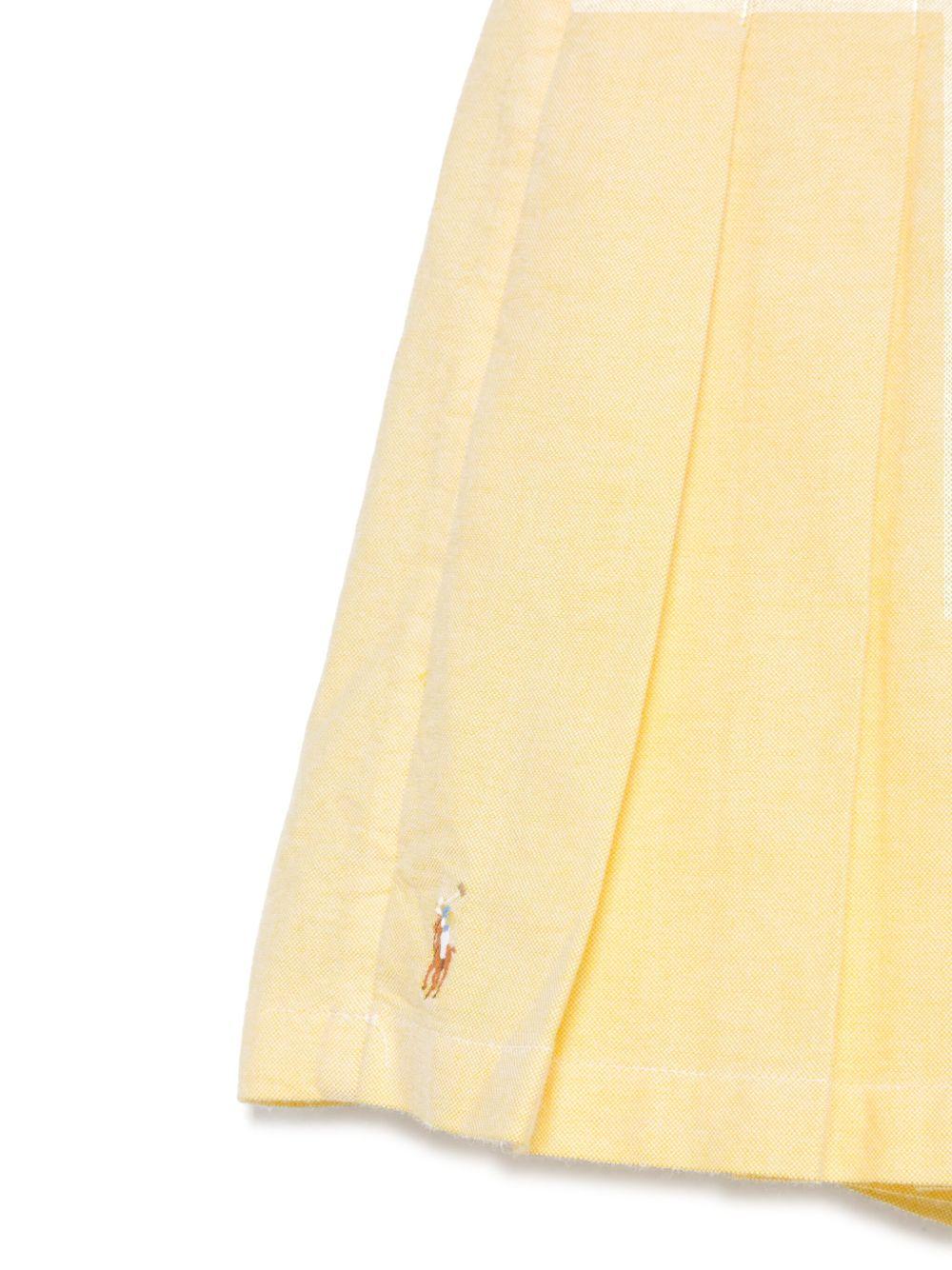 Gonna/pantalone gialla chiaro per bambina