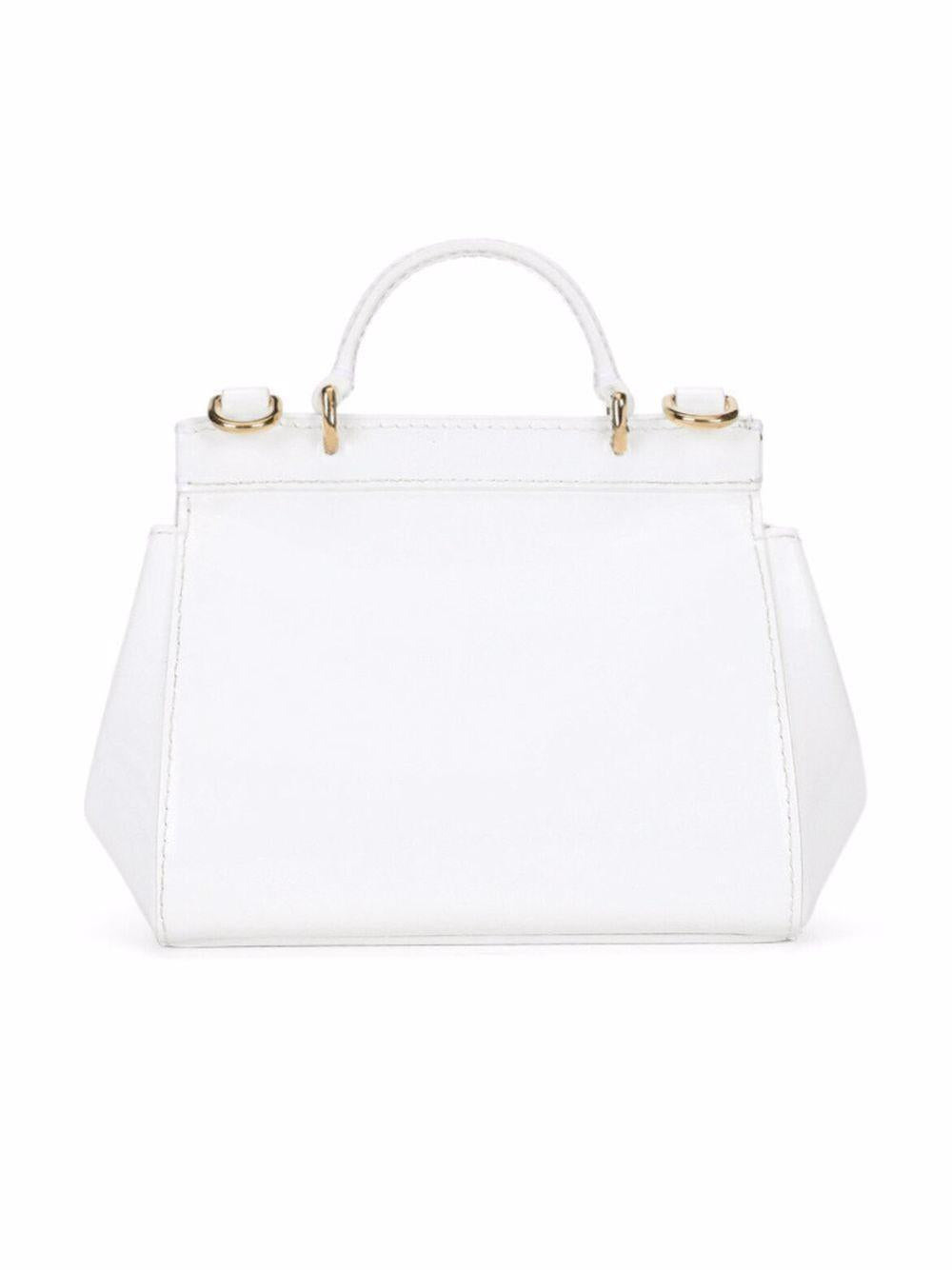 Borsa bianca per bambina EB0003A1067 87682 Dolce & Gabbana Kids 