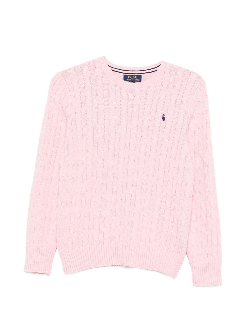 Maglione rosa per bambino 323702674 511 Ralph Lauren Kids 