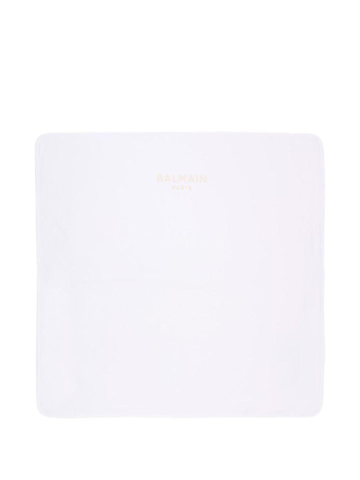 Coperta bianca per neonato BY0620Z3278 100BG Balmain Kids 