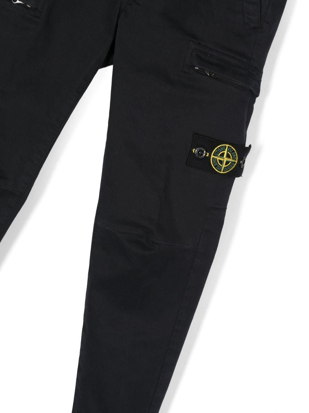 Pantalone blu per bambino con logo