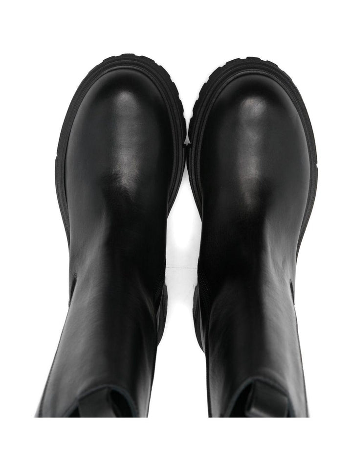 Stivale nero per bambina F4A5E04161251930 930 Elisabetta Franchi Kids 