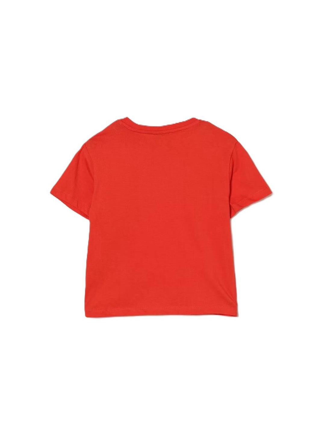 T-shirt rossa per bambino S6MSJUTH001 MS074 Msgm Kids 