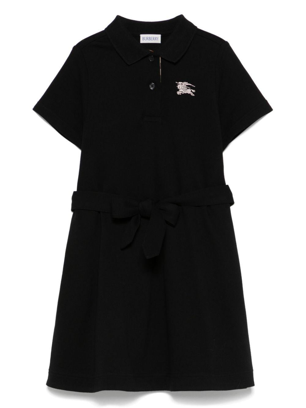 Abito nero per bambina 8105084 A1189 Burberry Kids 