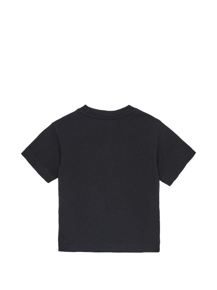 T-shirt nero per bambino PBAA003S26JER002 110 Palm Angels Kids 