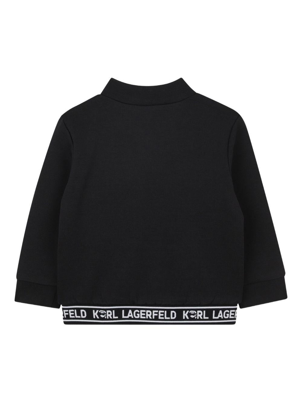 Completo nero/bianco per neoanto Z30658 09B Karl Lagerfeld Kids 