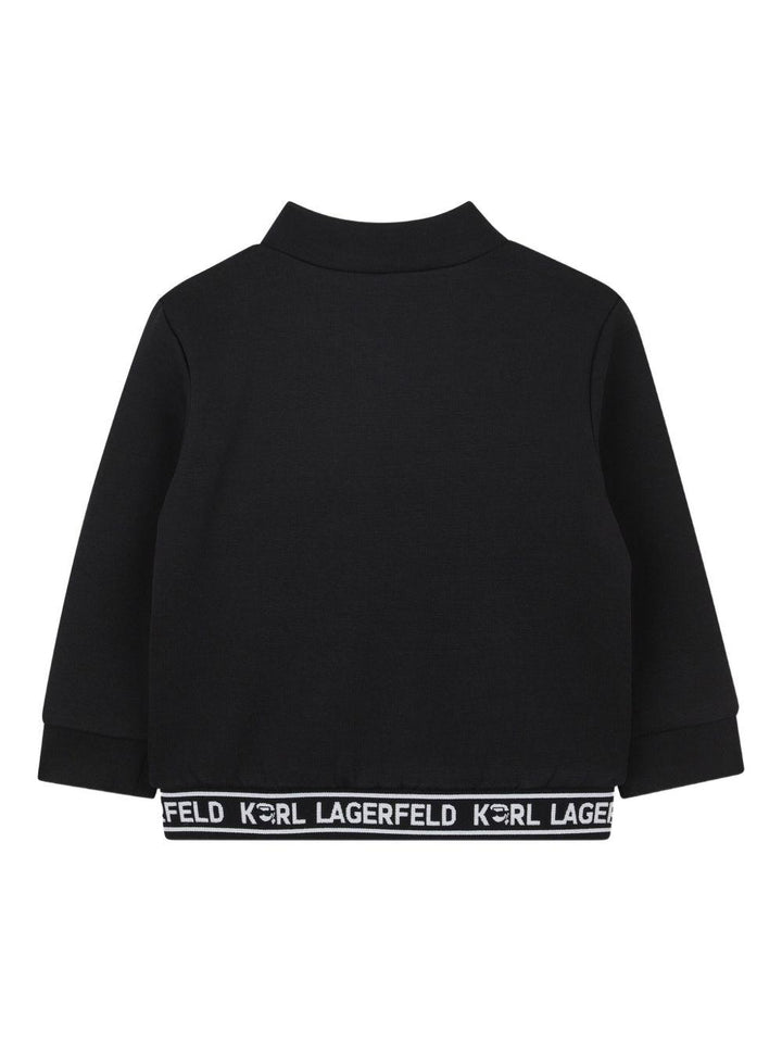 Completo nero/bianco per neoanto Z30658 09B Karl Lagerfeld Kids 