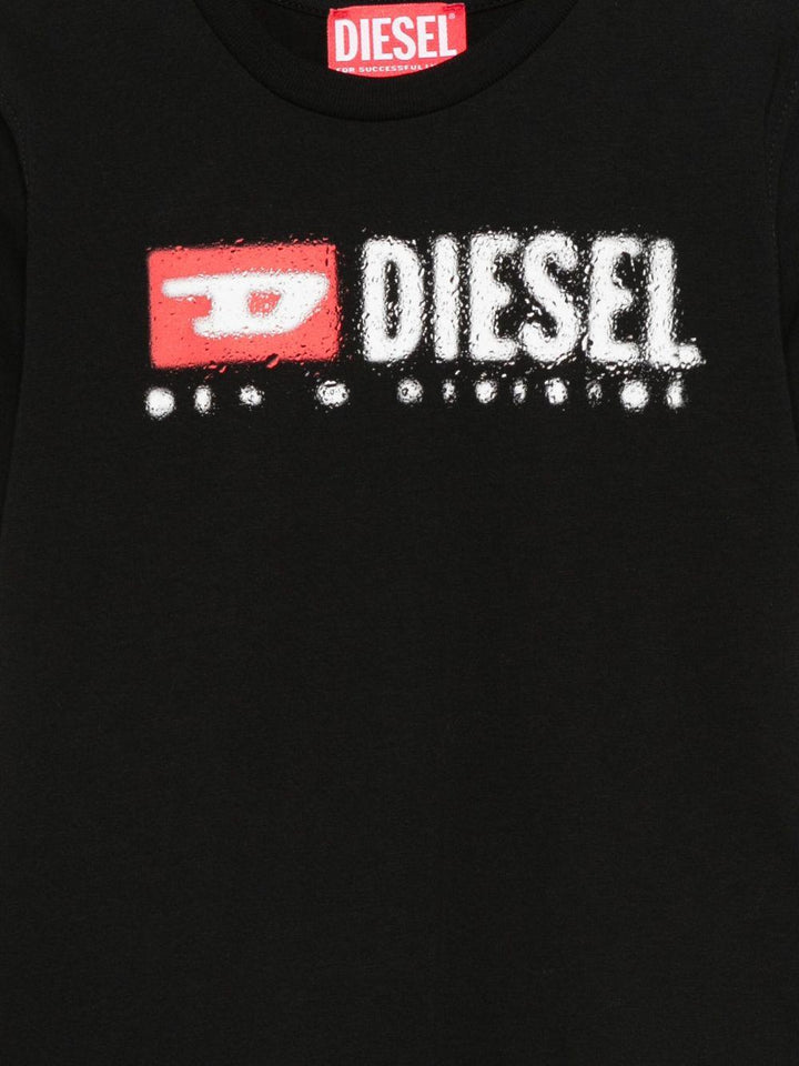 T-shirt nero per bambino