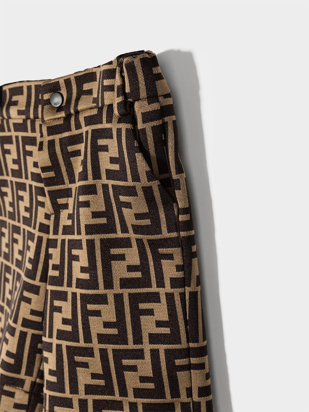 Bermuda marrone per neonato BMF176A6A6 F0E0X Fendi Kids 