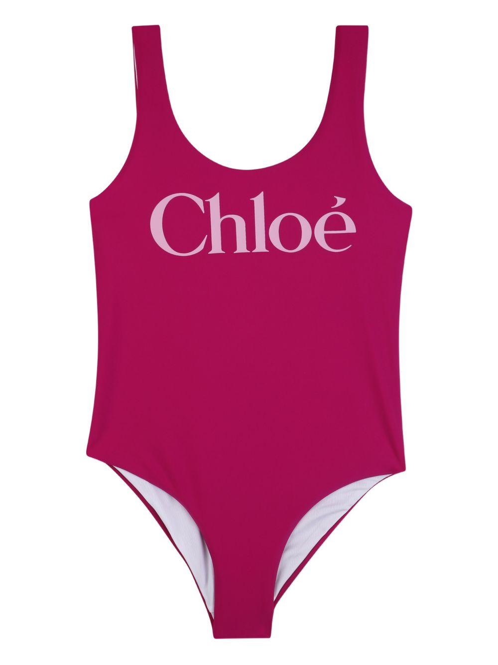 Costume fucsia per bambina C20866 46S Chloe 